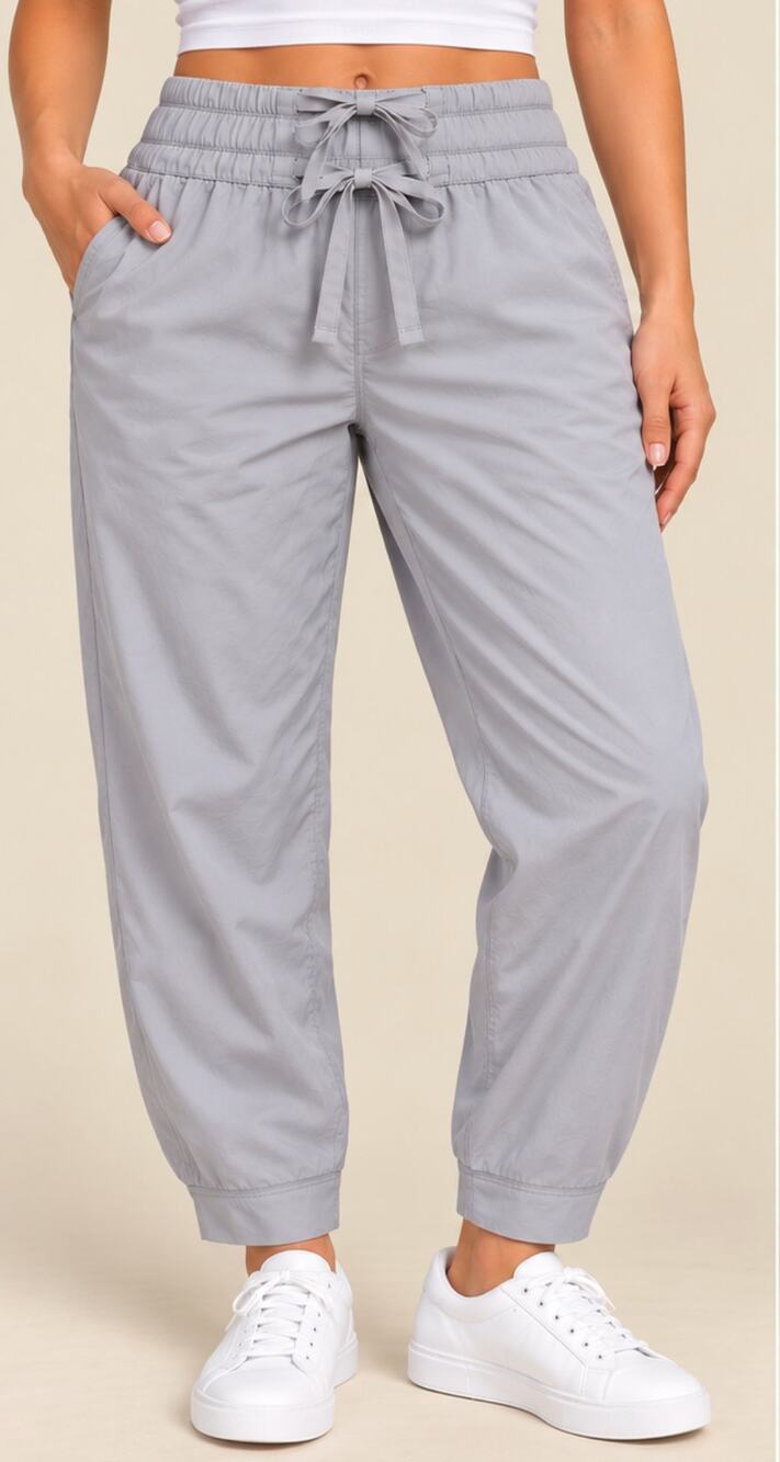 TravisMathew Sunny Outlook Joggers XL Gray Tencel Pants NWOT